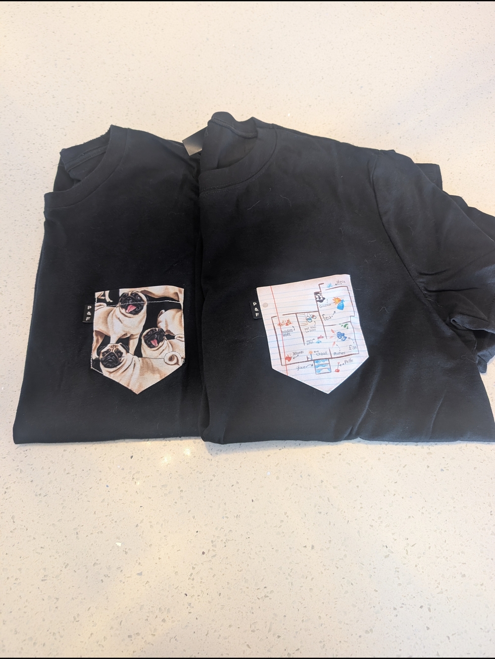 T-shirt Poche Et Fils